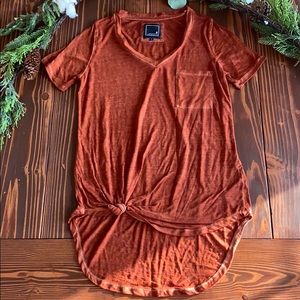 Lily & Lottie Tie Bottom T-Shirt